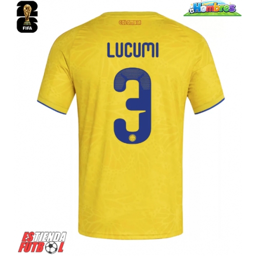 Colombia Jhon Lucumi #3 Primera Equipación Mundial 2026 Manga Corta